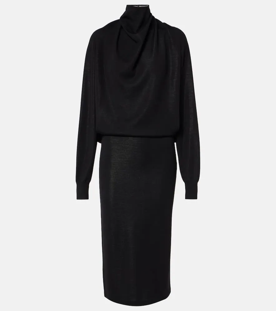 Alaia Cut Out midi dress
