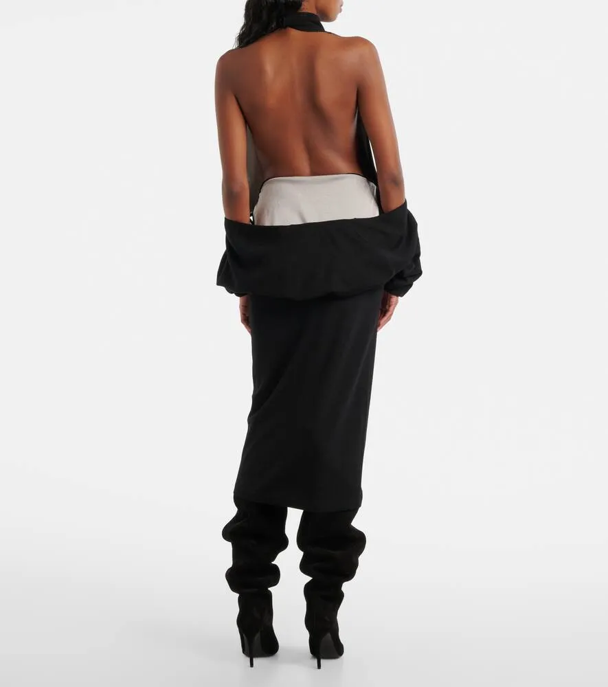 Alaia Cut Out midi dress