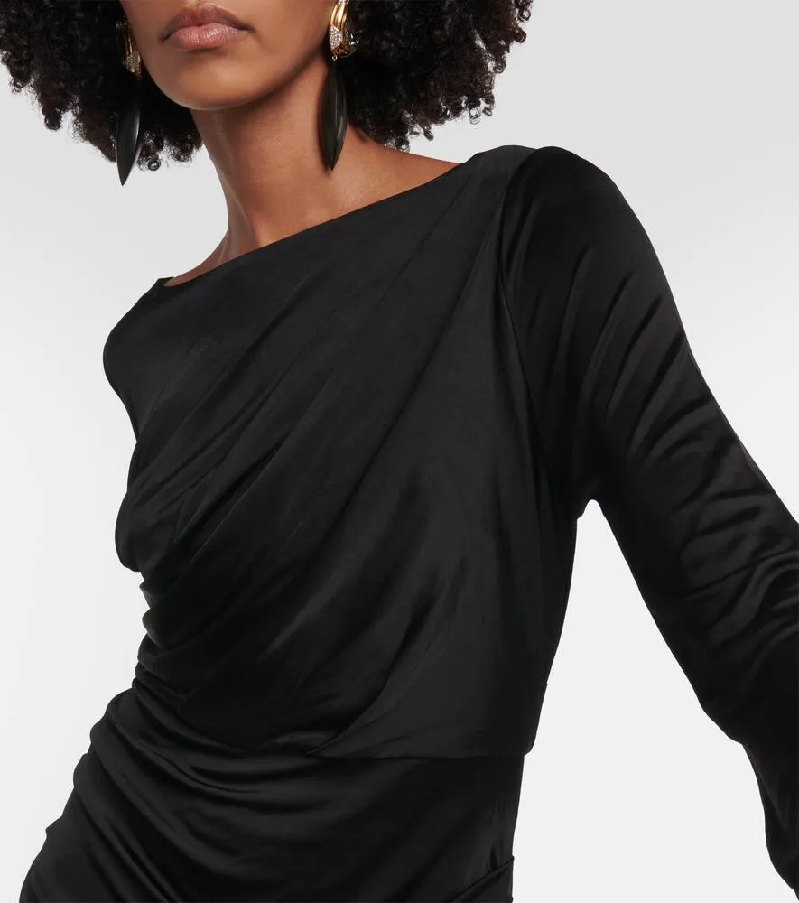 Dries Van Noten Jersey midi dress
