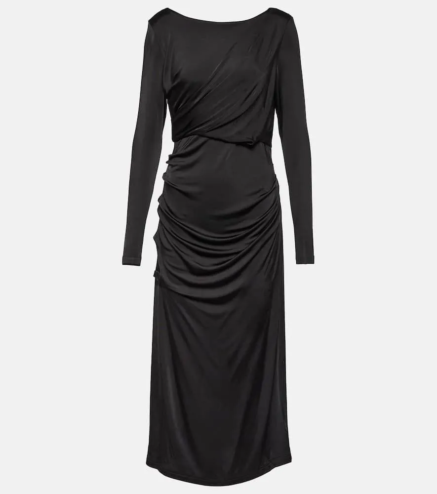Dries Van Noten Jersey midi dress