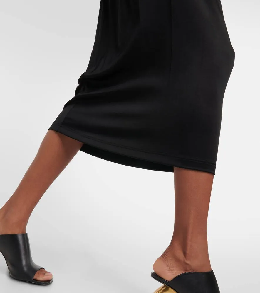 Dries Van Noten Jersey midi dress