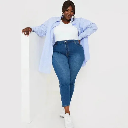 Elara - High Waisted Jeans