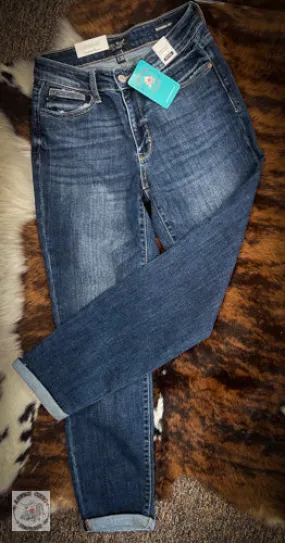 Julie Judy Blue Mid Rise Jeans