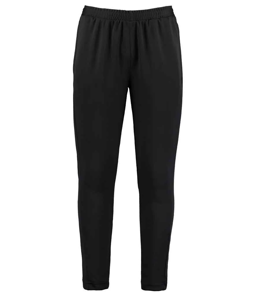 Kustom Kit Slim Fit Track Pants | Black