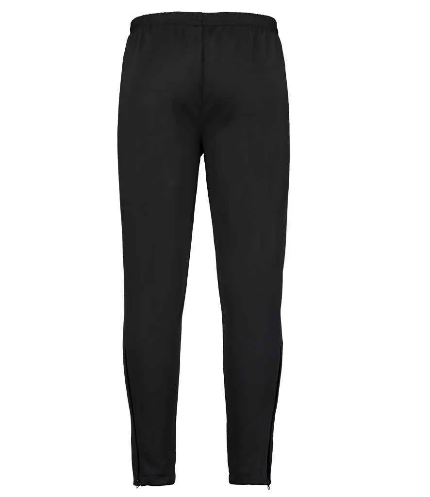Kustom Kit Slim Fit Track Pants | Black