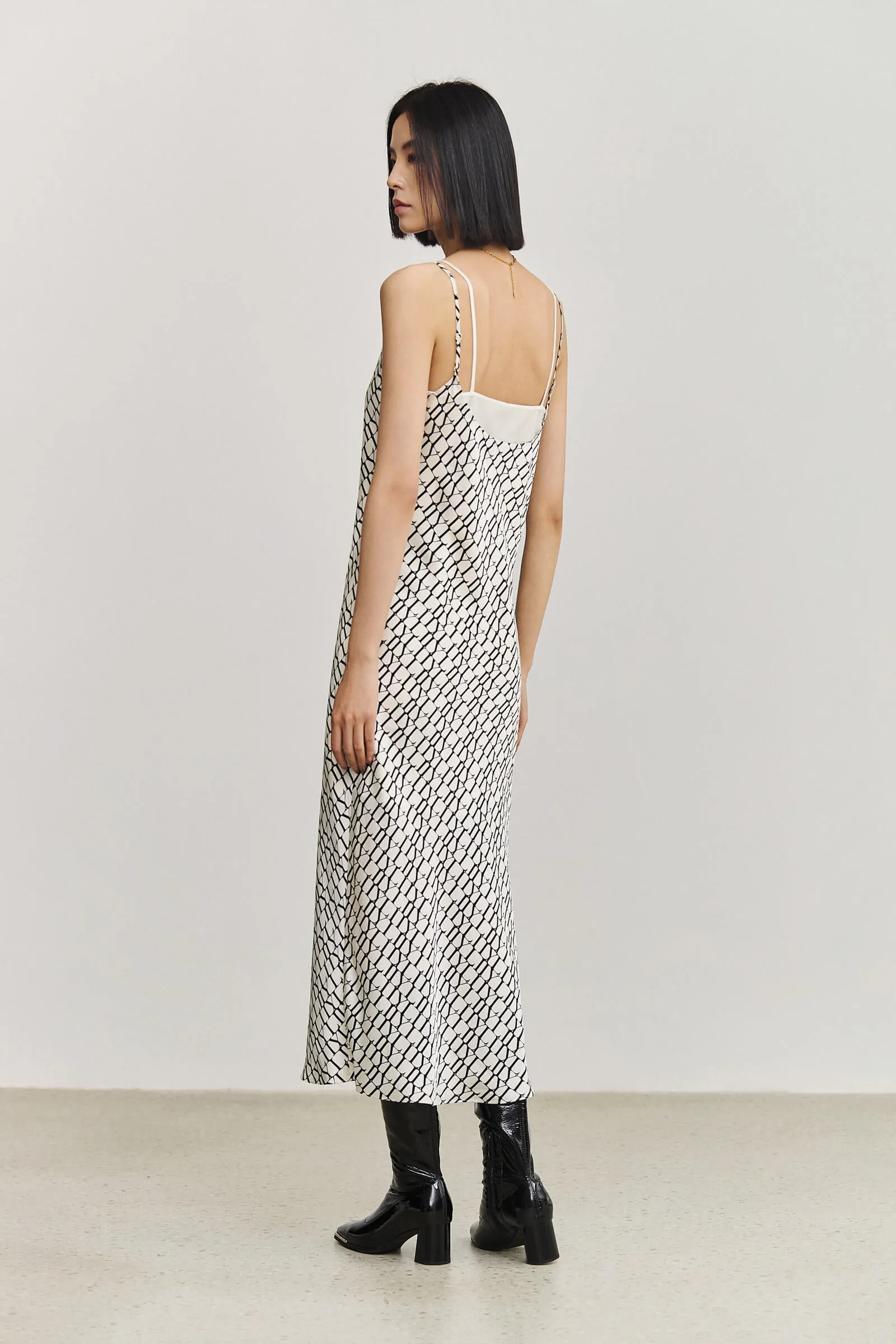 LILY Printed Two-Piece Tank Dress