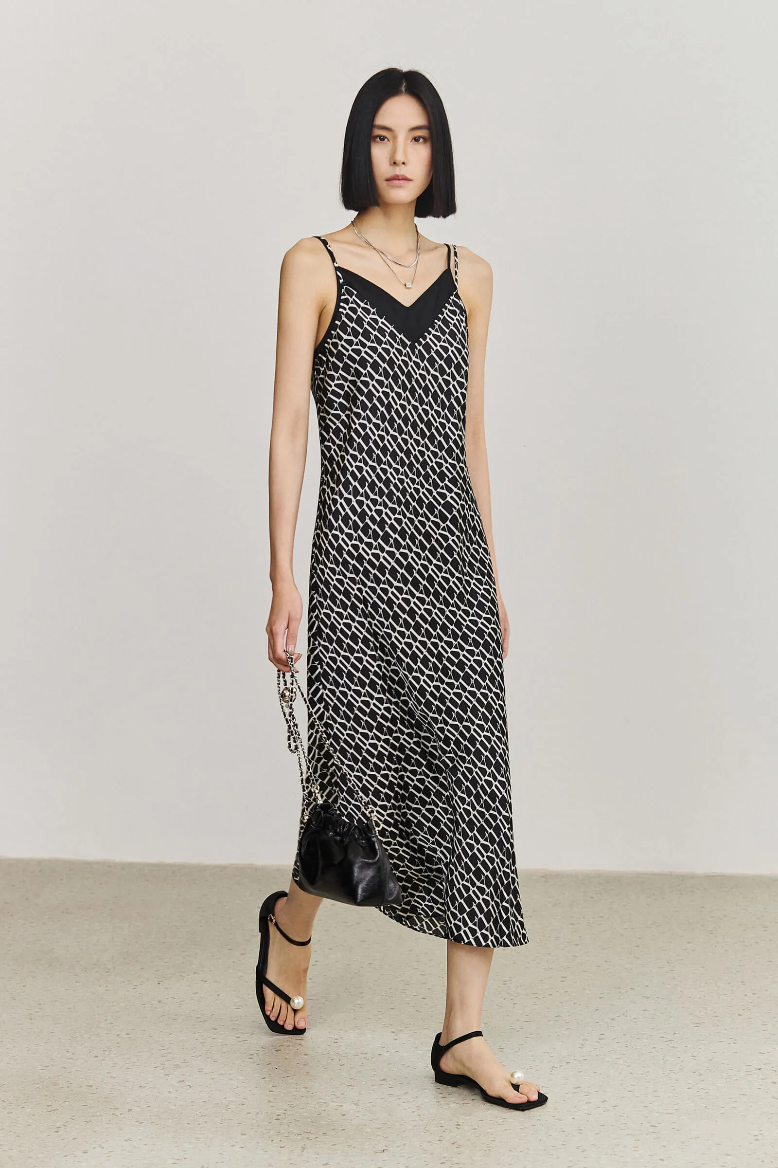 LILY Printed Two-Piece Tank Dress