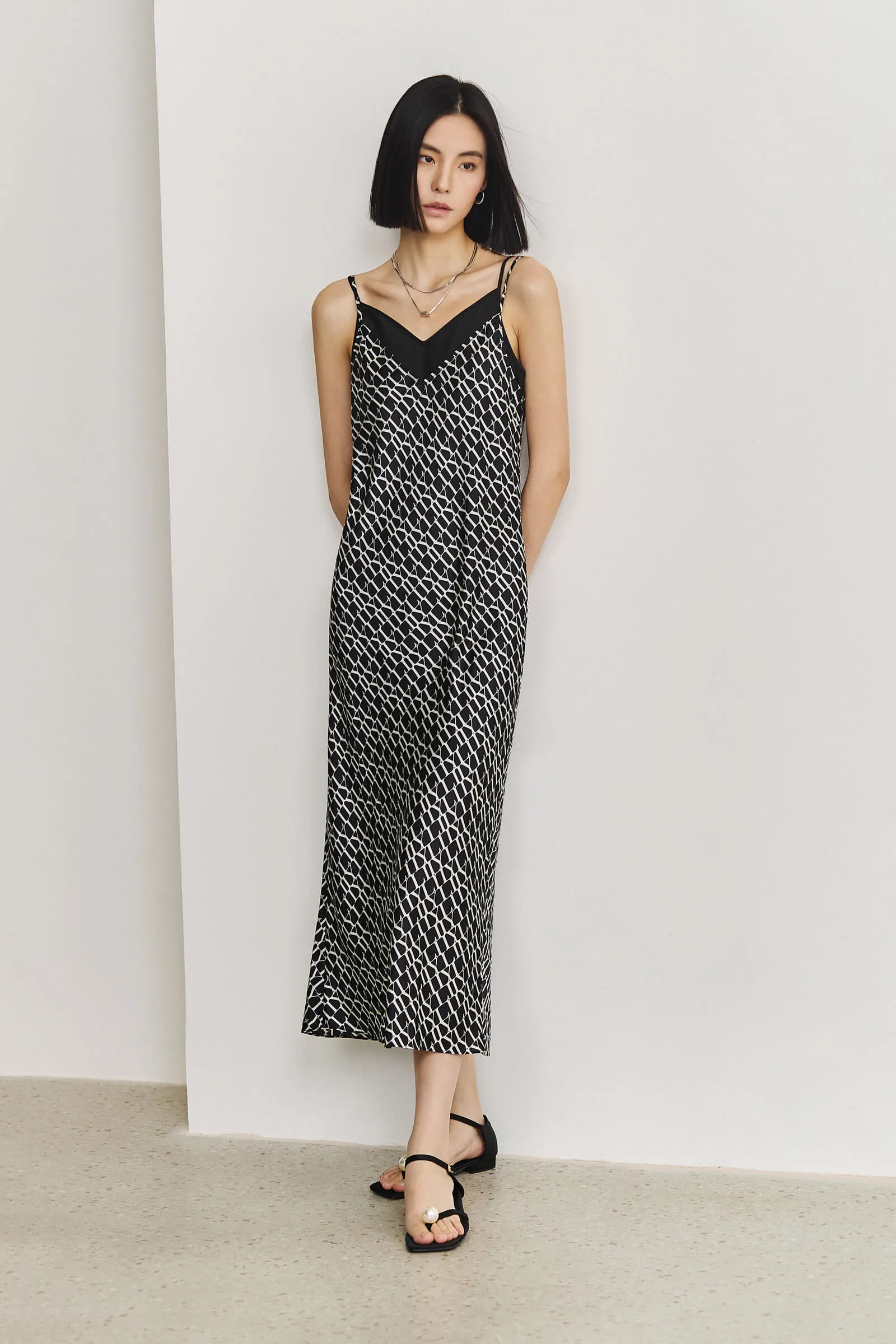 LILY Printed Two-Piece Tank Dress