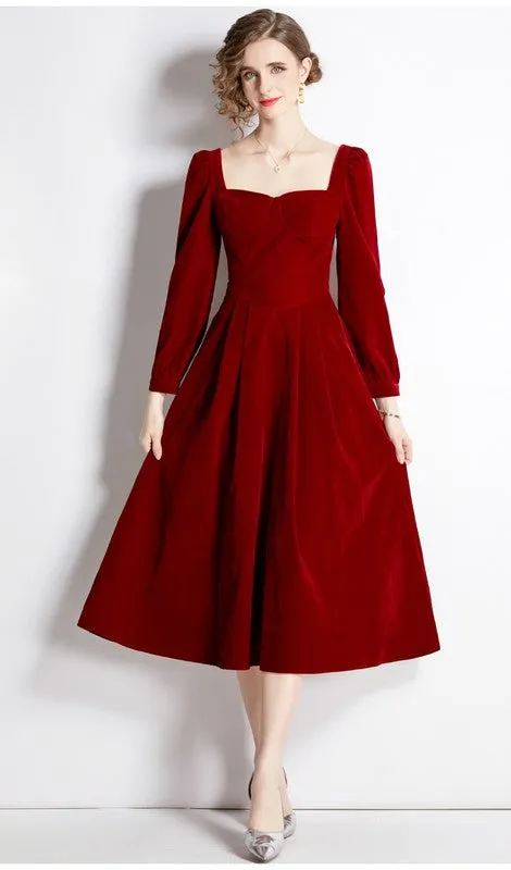 Red Sexy Maxi Dress