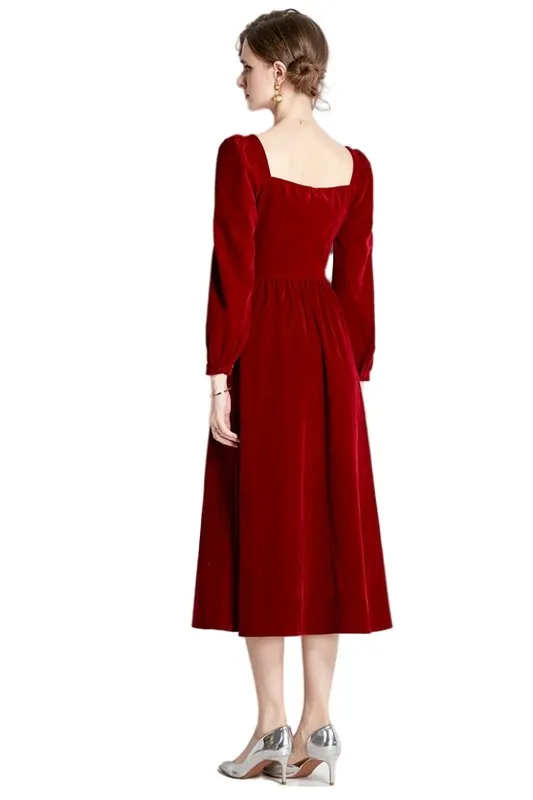 Red Sexy Maxi Dress