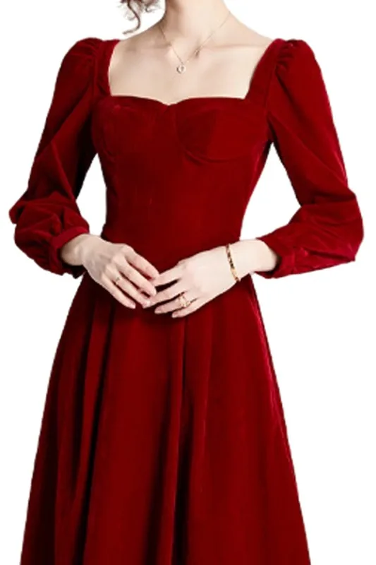 Red Sexy Maxi Dress