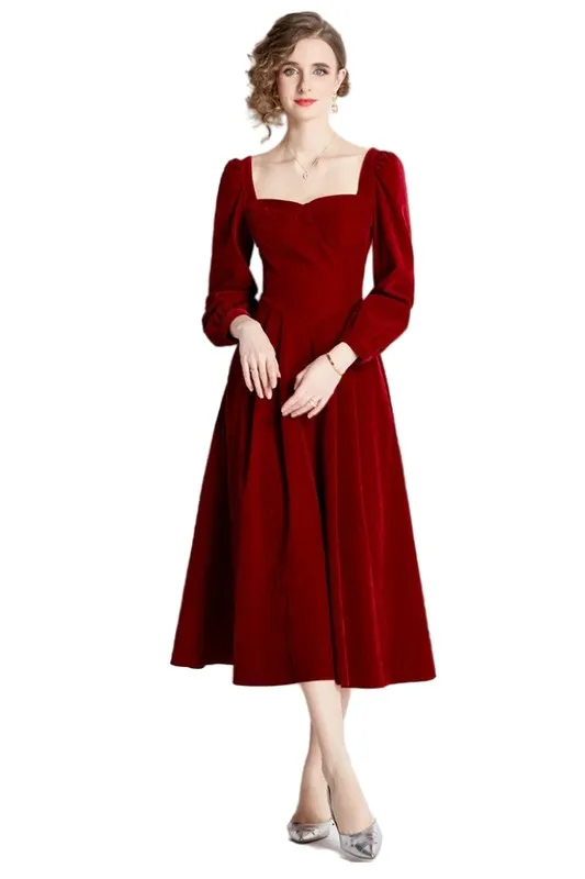 Red Sexy Maxi Dress
